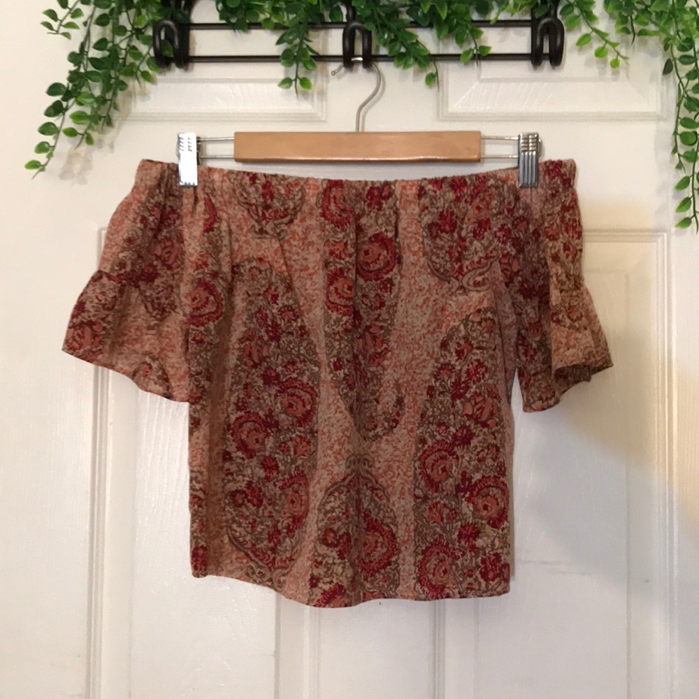 Madewell off the shoulder top